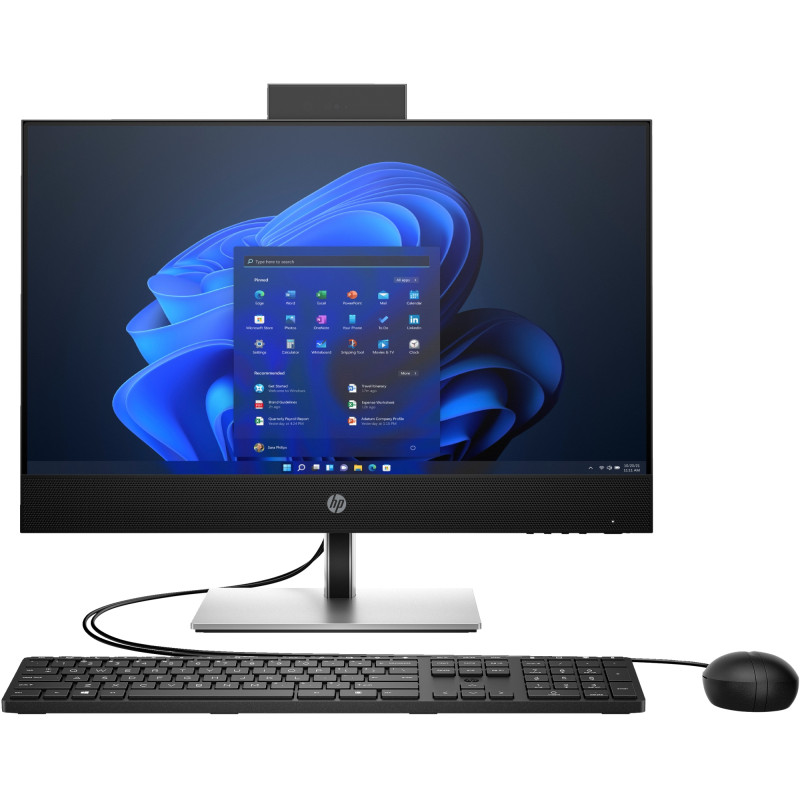 ProOne 440 G9 Intel® Core i5 i5-14500T 60,5 cm (23.8) 1920 x 1080 Pixeles PC todo en uno 16 GB DDR5-SDRAM 512 GB SSD Windows 11 Pro Wi-Fi 6 (802.11ax) Negro