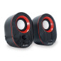 245332 altavoz Negro, Rojo Alámbrico 3 W