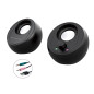BJORN01B altavoz De 2 vías Negro Inalámbrico y alámbrico 10 W