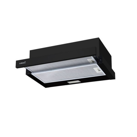 Campana Cata TFB5160BK, telescopica, 60cm, negro,