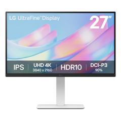 27US550-W pantalla para PC 68,6 cm (27) 3840 x 2160 Pixeles 4K Ultra HD LCD Blanco