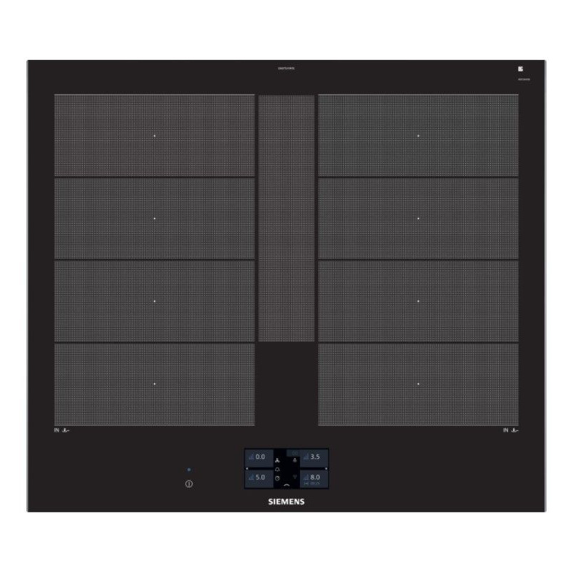 Inducción Siemens EX675JYW1E, 2 zonas, 60cm