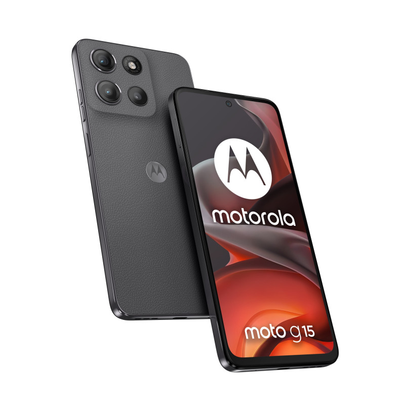 moto g15 17,1 cm (6.72) SIM doble Android 15 4G USB Tipo C 8 GB 512 GB 5200 mAh Gris