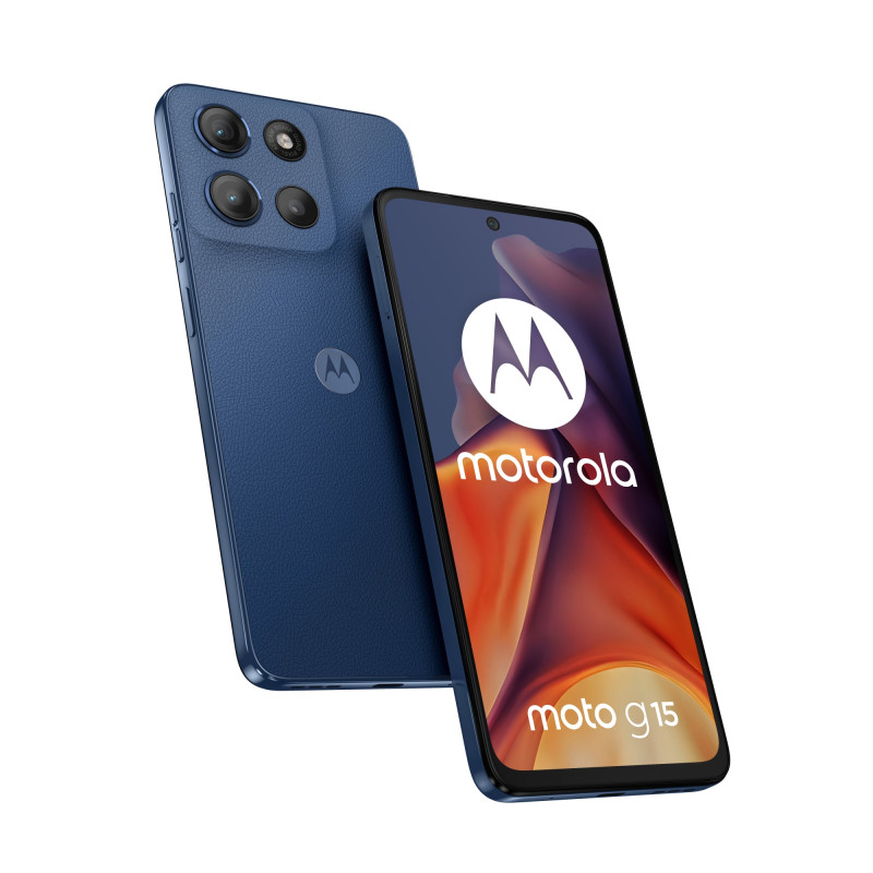 moto g15 17,1 cm (6.72) SIM doble Android 15 4G USB Tipo C 8 GB 512 GB 5200 mAh Marina
