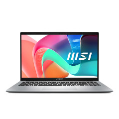 Modern 15 F1MG-256XES Intel Core 5 120U Portátil 39,6 cm (15.6) Full HD 16 GB DDR4-SDRAM 512 GB SSD Wi-Fi 6E (802.11ax) FreeDOS Plata