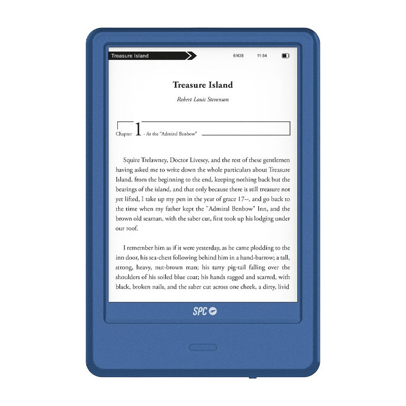 Dickens Light 2 Pro lectore de e-book Pantalla táctil 8 GB Azul