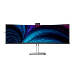 49B2U6900CH/00 pantalla para PC 124 cm (48.8) 5120 x 1440 Pixeles Dual QHD LCD Negro