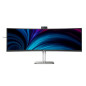 49B2U6900CH/00 pantalla para PC 124 cm (48.8) 5120 x 1440 Pixeles Dual QHD LCD Negro