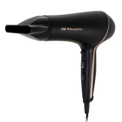 Secador Orbegozo SE2065, 2000w, 3 Niveles, Negro