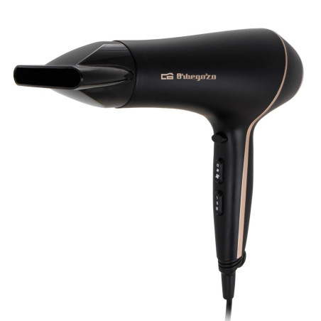 Secador Orbegozo SE2065, 2000w, 3 Niveles, Negro