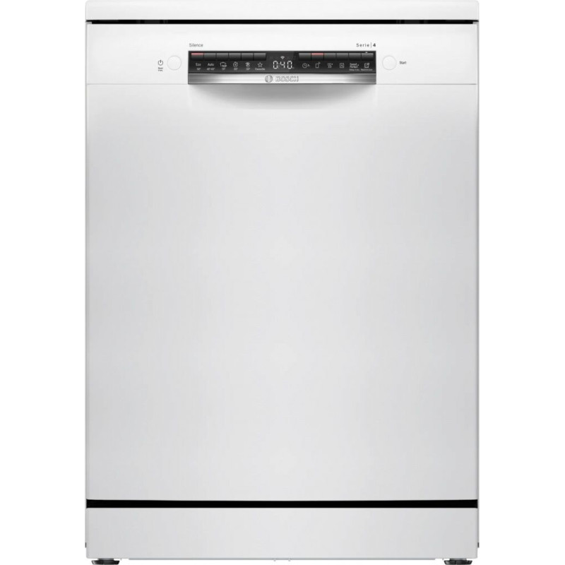 Lavavajillas Bosch SMS4HMW07E, 14Cub, 3ºB, D, blan