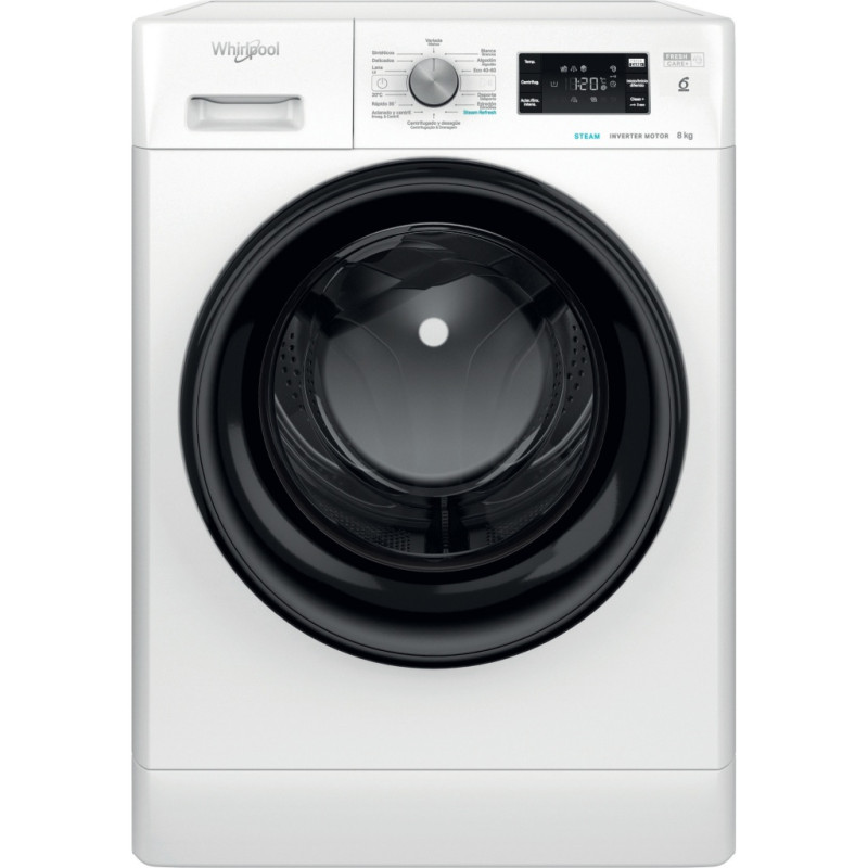 Lavadora Whirlpool FFB8489BVSPT, 8kg, 1400rpm, A,