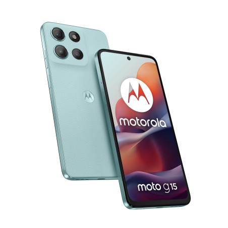 moto g15 17,1 cm (6.72) SIM doble Android 15 4G USB Tipo C 8 GB 512 GB 5200 mAh Azul claro