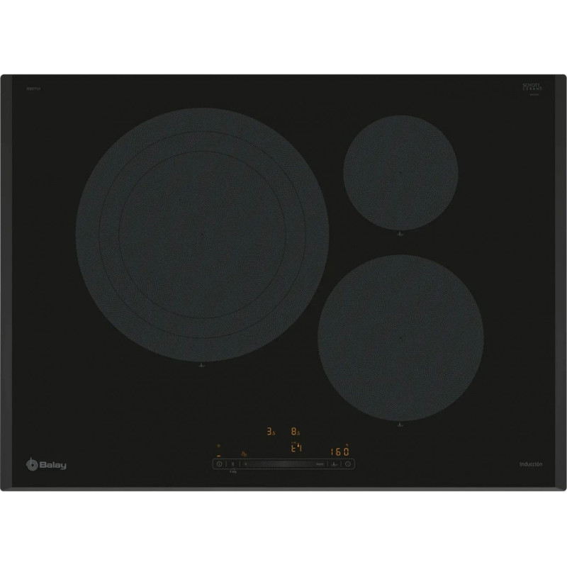 Induccion Balay 3EB977LH, 3 zonas, 70cm, Biselada