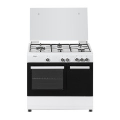 Cocina Corbero CCSF5GB922W, 5 FUEGOS, GAS, 80x90cm