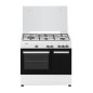 Cocina Corbero CCSF5GB922W, 5 FUEGOS, GAS, 80x90cm
