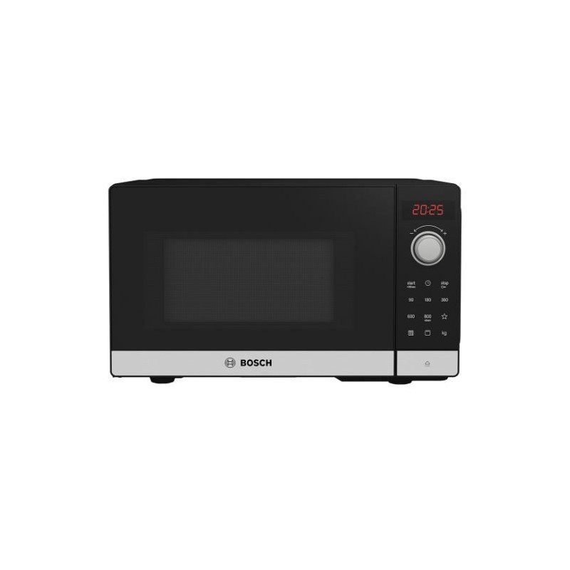 Microondas Bosch FEL023MS2, 20l, negro inox