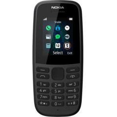 105 (2019) 4,5 cm (1.77) 73,2 g Negro Característica del teléfono