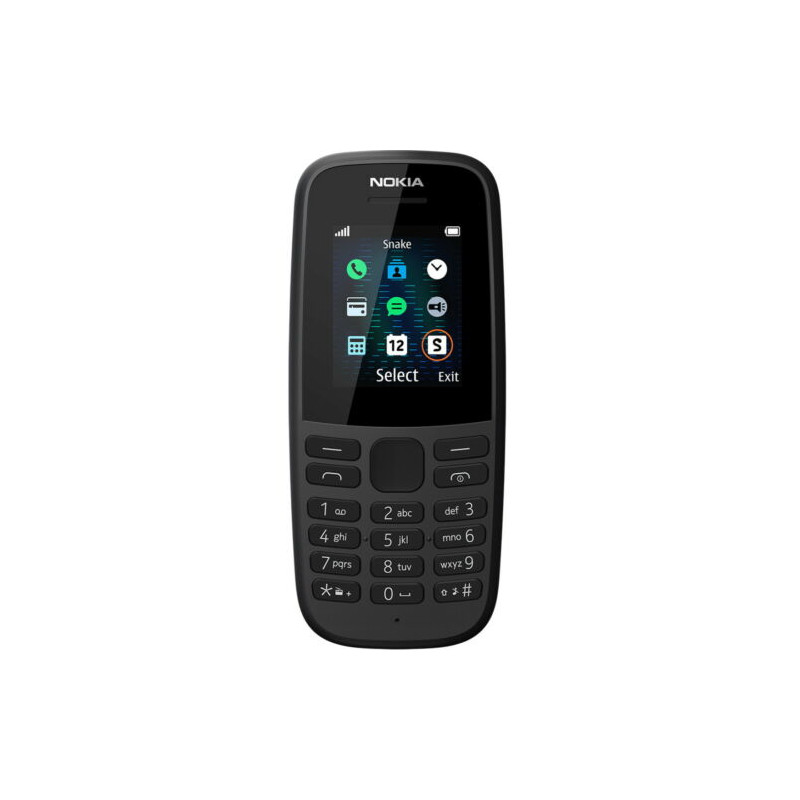 105 (2019) 4,5 cm (1.77) 73,2 g Negro Característica del teléfono