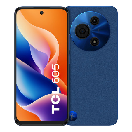 605 16,9 cm (6.67) SIM doble Android 15 4G USB Tipo C 4 GB 128 GB 5200 mAh Azul
