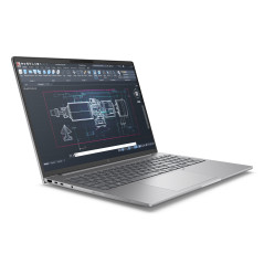 ZBook 8 G1i 16 Wolf Pro Security Edition - Data Science Intel Core Ultra 9 285H Estación de trabajo móvil 40,6 cm (16) Pantalla táctil WUXGA 64 GB DDR5-SDRAM 1 TB SSD NVIDIA RTX 500 Ada Wi-Fi 7 (802.11be) Windows 11 Pro AI Workstation, AI PC Plata