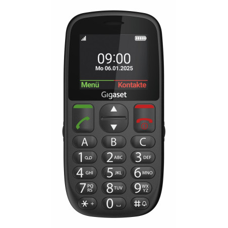 GL395 5,59 cm (2.2) 90 g Negro Teléfono para personas mayores