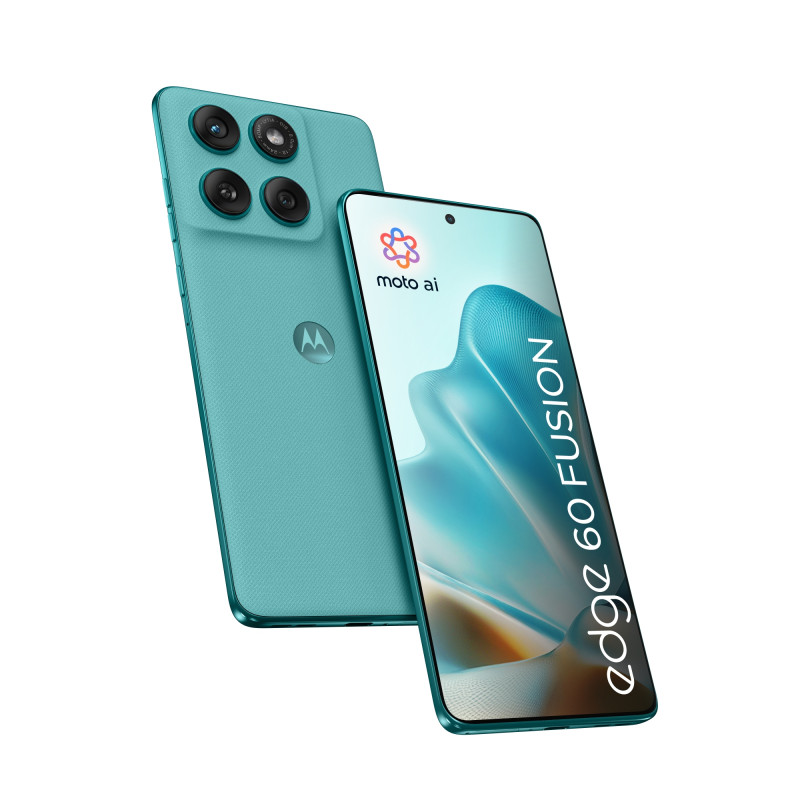 edge 60 fusion 16,9 cm (6.67) SIM doble Android 15 5G USB Tipo C 8 GB 256 GB 5200 mAh Turquesa
