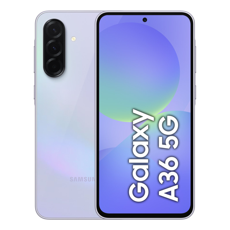 Galaxy A36 5G 17 cm (6.7) SIM doble Android 15 USB Tipo C 6 GB 128 GB 5000 mAh Lavanda