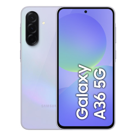 Galaxy A36 17 cm (6.7) SIM doble Android 15 5G USB Tipo C 6 GB 128 GB 5000 mAh Lavanda