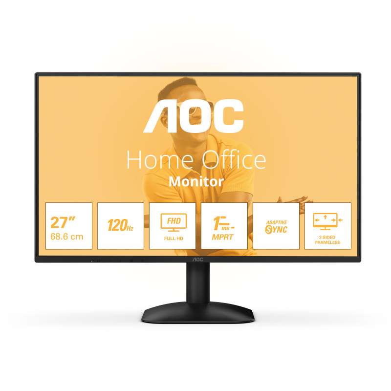 B3 27B31H pantalla para PC 68,6 cm (27) 1920 x 1080 Pixeles Full HD Negro