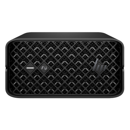 Z2 G1a Wolf Pro Security Edition Copilot+ PC AMD Ryzen AI Max+ PRO PRO 395 128 GB LPDDR5x-SDRAM 1 TB SSD Windows 11 Pro Mini PC Puesto de trabajo AI Workstation, AI PC Negro
