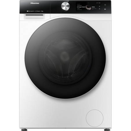Lavadora Hisense WF7S1247BW, 12kg, 1400rpm, A, IX