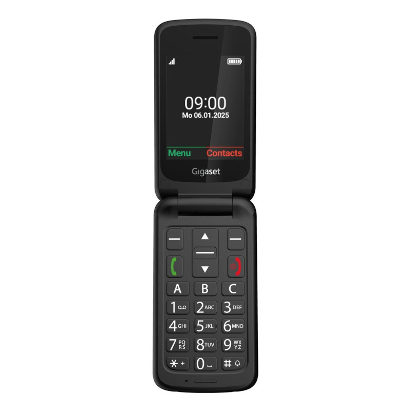 GL595 7,11 cm (2.8) 114 g Negro Teléfono para personas mayores