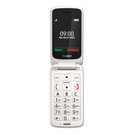 GL595 7,11 cm (2.8) 114 g Blanco Teléfono para personas mayores