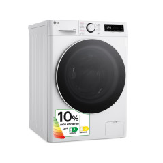 Lavasecadora LG F4DR6010A0W, 10/6kg, 1400rpm, A-10