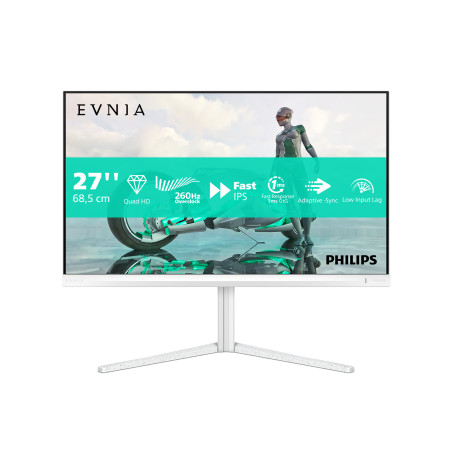 Evnia 27M2N3501PA/00 pantalla para PC 68,6 cm (27) 2560 x 1440 Pixeles Quad HD LCD Blanco