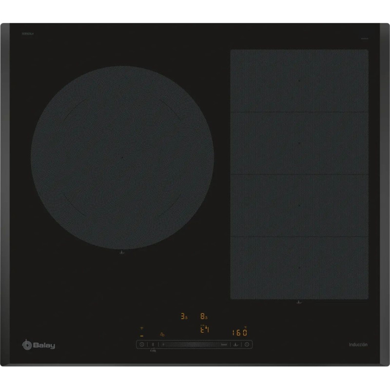 Induccion Balay 3EB969LH, 2 zonas, 60cm, Biselada