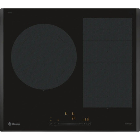 Induccion Balay 3EB969LH, 2 zonas, 60cm, Biselada