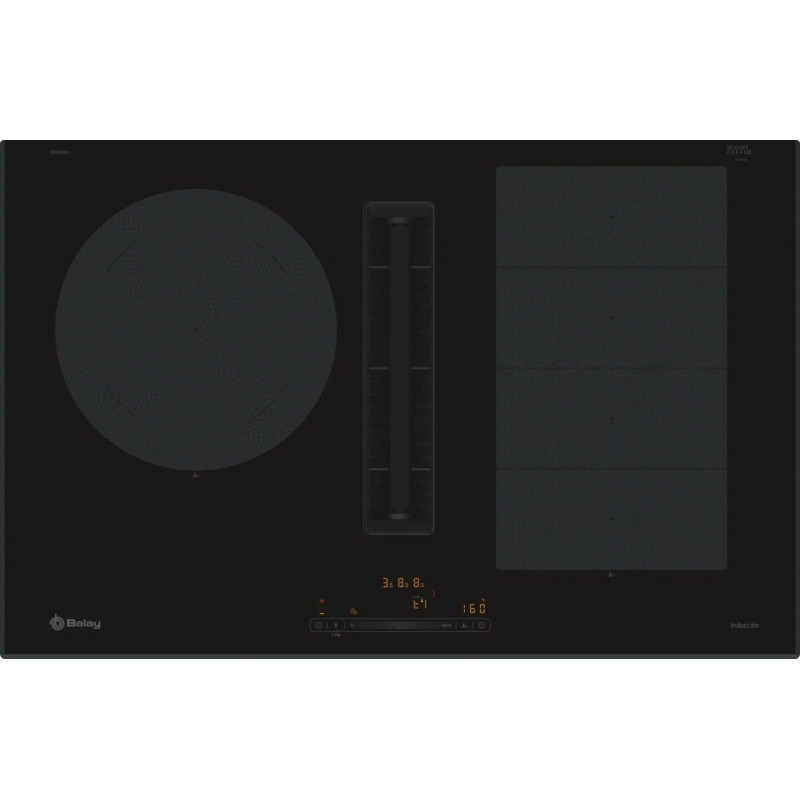 Induccion Balay 3EBC989LH, c/extrator, 2 Zonas, 80