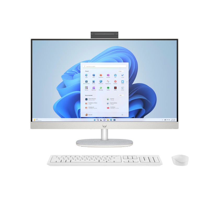 All-in-One 27-cr0105ns Intel® Core i5 i5-1335U 68,6 cm (27) 1920 x 1080 Pixeles Pantalla táctil PC todo en uno 8 GB DDR4-SDRAM 512 GB SSD Windows 11 Home Wi-Fi 6 (802.11ax) Blanco