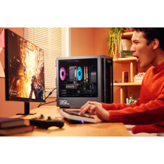 OMEN 35L Gaming GT16-0099ns Intel® Core i5 i5-14400F 32 GB DDR5-SDRAM 1 TB SSD NVIDIA GeForce RTX 5060 Ti Windows 11 Home Torre PC AI PC Negro