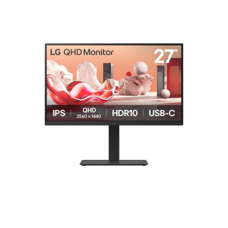 27BA75QB-B.AEU pantalla para PC 68,6 cm (27) 2560 x 1440 Pixeles Wide Quad HD LED Negro