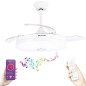 Ventilador Techo Grunkel SKYWIND42BT2, aspas Retra