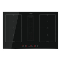 Inducción Cata IAS7024BK, 4zonas, 77x52, Extractor