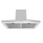 Campana Piramidal Midea MH60A17EM21SBEU, 60cm, 400