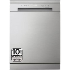 Lavavajillas LG DF142FV, 14 Serv., 60cm, D, Inox