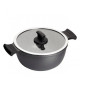 Olla Inoxibar 18160, absolut  black 20cm tapa cris