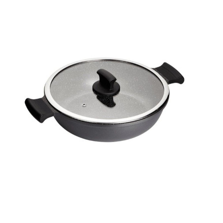 Cacerola Inoxibar 18170, absolut black 28cm t/cris
