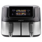 FREIDORA AIRE EMERIO AF132787 DOBLE CUBETA 4.5+4.5