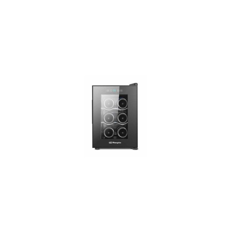 Vinoteca Orbegozo VT640, 17L, 6 Botellas, 26x40x51